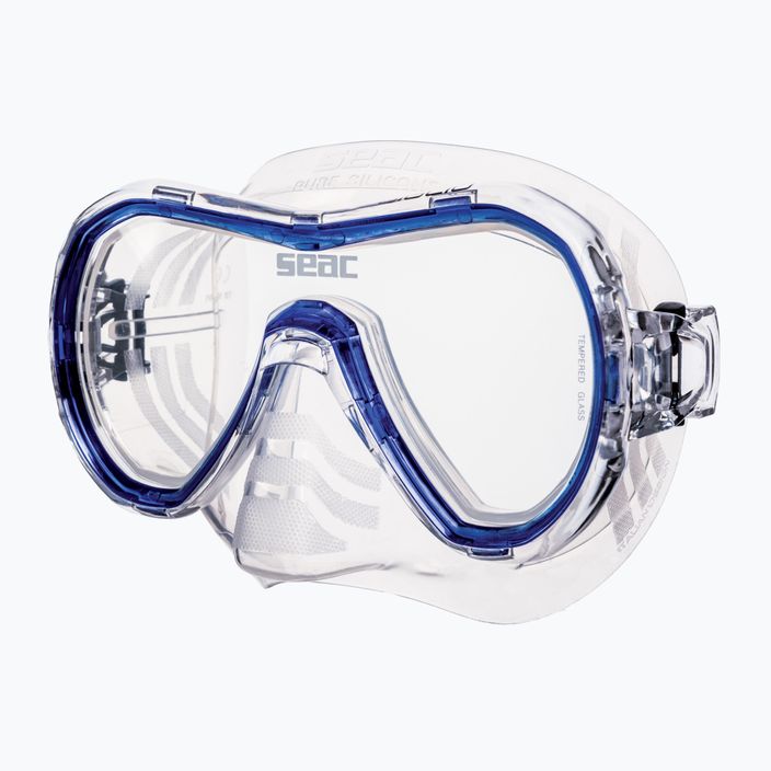 Mască de scufundări SEAC Giglio albastru 2