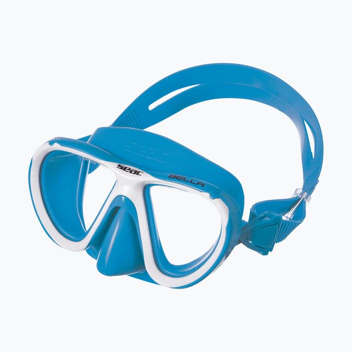 Set de snorkeling pentru copii SEAC Bella light blue 2