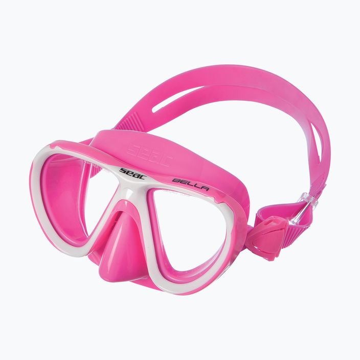 Set de snorkeling pentru copii SEAC Bella pink 2