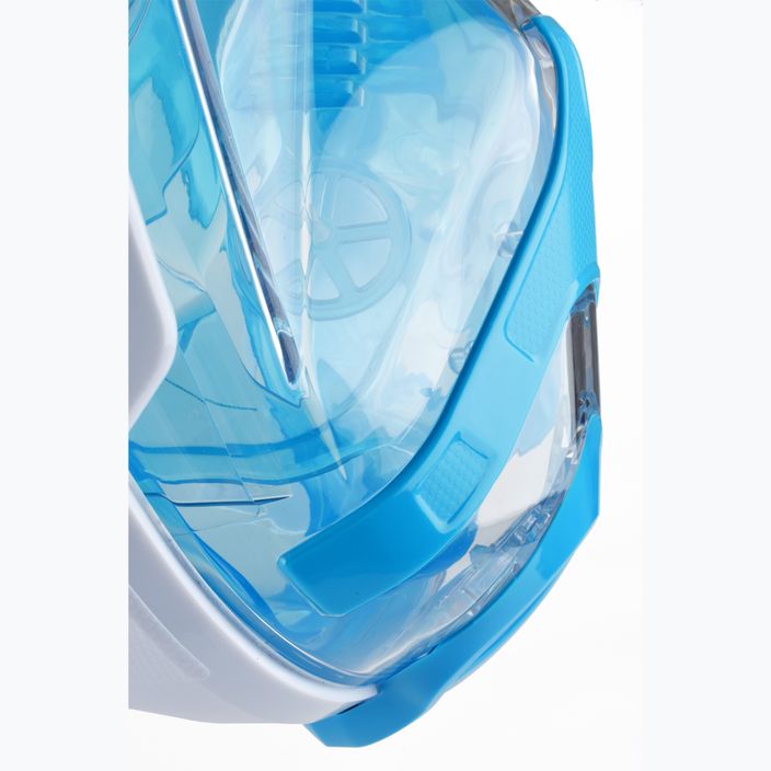 SEAC Magica alb/portocaliu, mască completă pentru snorkelling 4