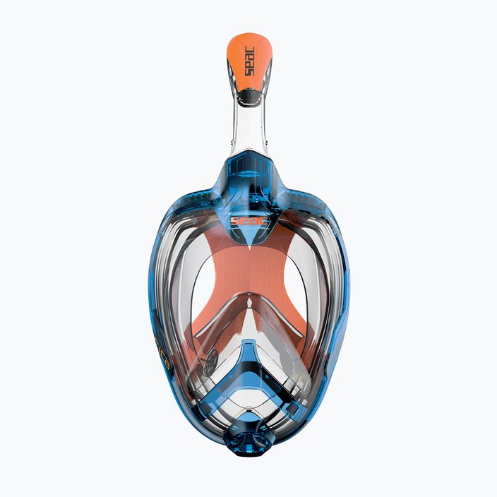 SEAC Magica albastru/portocaliu mască de snorkelling cu fața întreagă pentru snorkelling 2