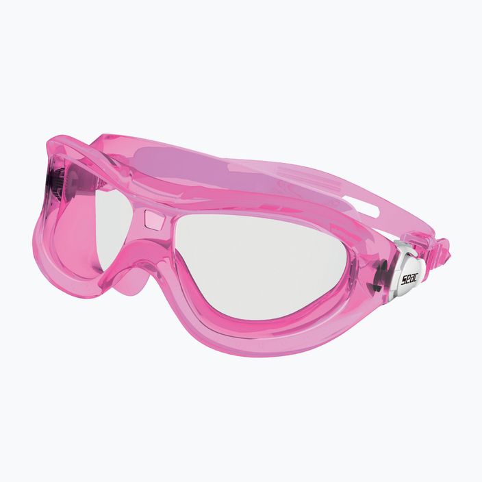 Mască de înot pentru copii SEAC Matt pink 2