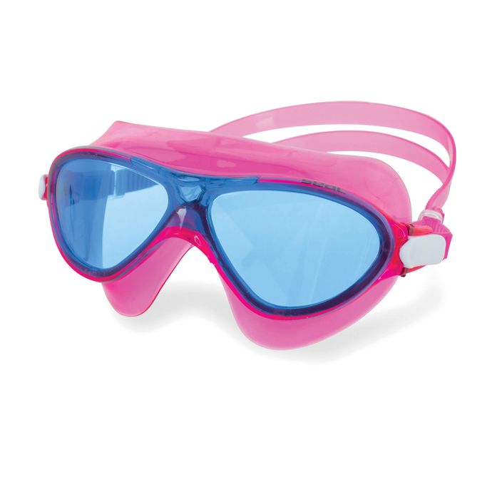 Mască de înot pentru copii SEAC Riky roz 2
