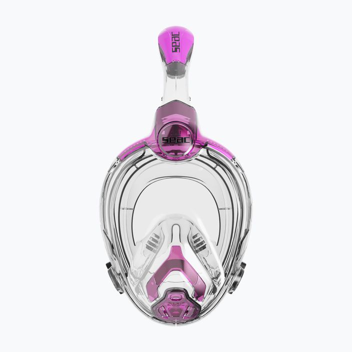 SEAC Libera pink transp./prosop roz pentru copii cu mască completă pentru snorkelling 2