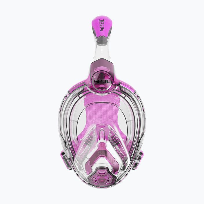 SEAC Libera pink transp./prosop roz pentru copii cu mască completă pentru snorkelling 3