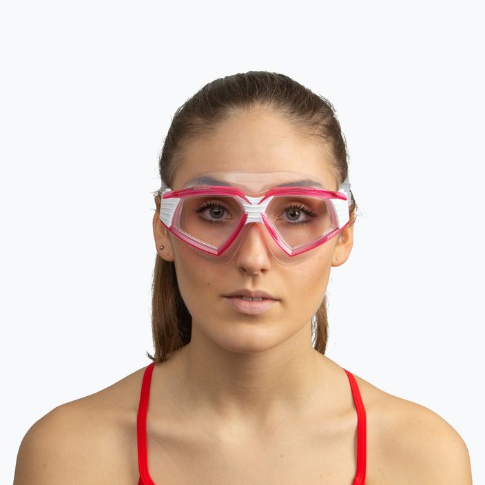 Mască de înot SEAC Sonic roz 3
