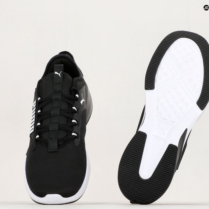 Pantofi de alergare pentru bărbați PUMA Retaliate 2 negru și alb 376676 01 12