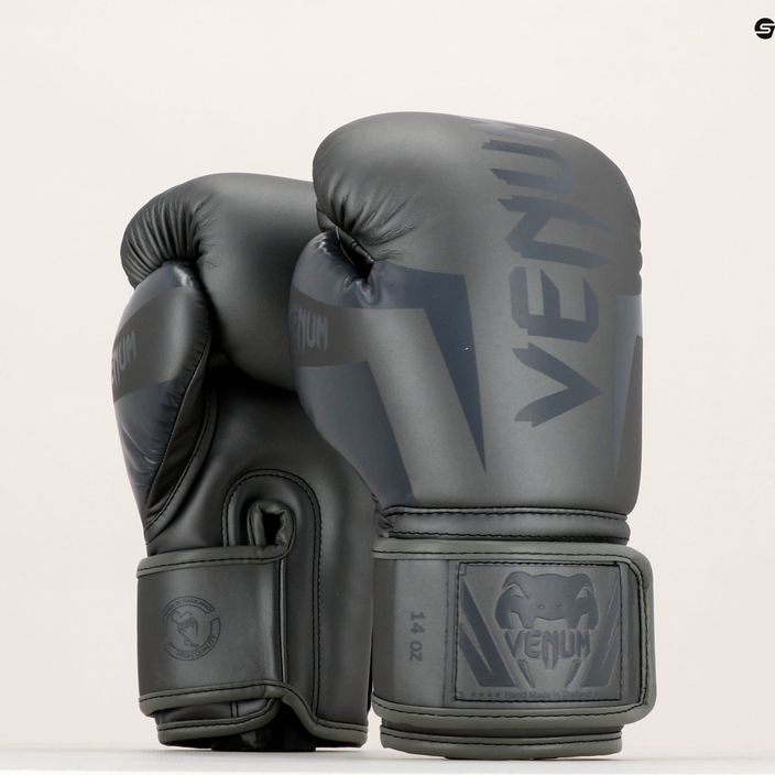 Mănuși de box pentru bărbați Venum Elite gri VENUM-0984 12