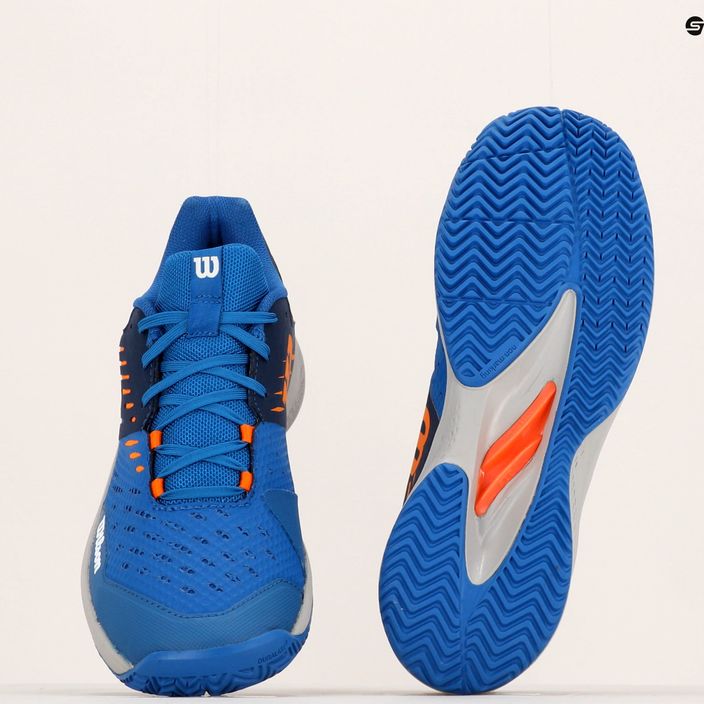 Pantofi de tenis pentru bărbați Wilson Kaos Comp 3.0 albastru WRS328750 12