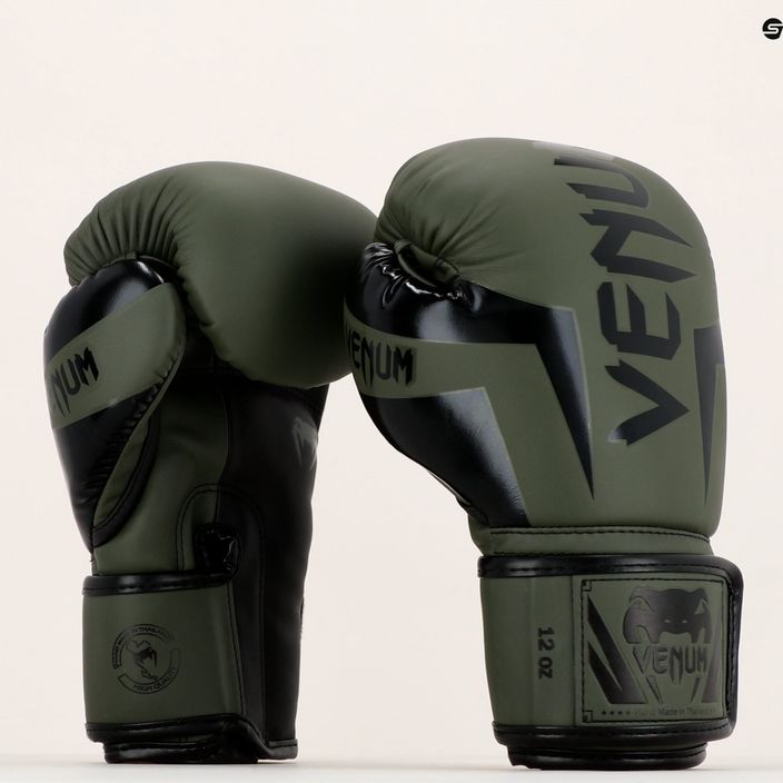 Mănuși de box pentru bărbați Venum Elite verde VENUM-1392 13