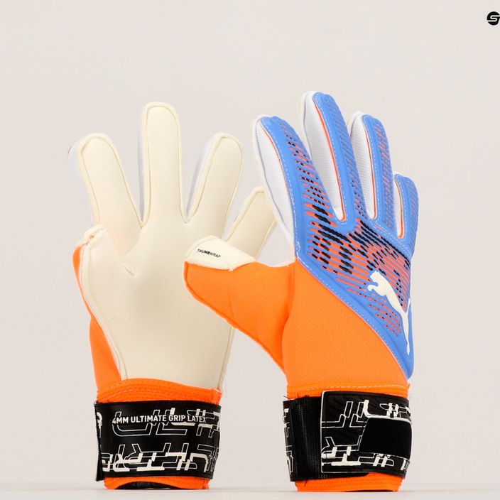 Mănuși de portar PUMA pentru copii Ultra Grip 2 RC albastru-portocaliu 041815 05 7