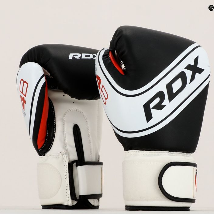 Mănuși de box pentru copii RDX negru și alb JBG-4B 12