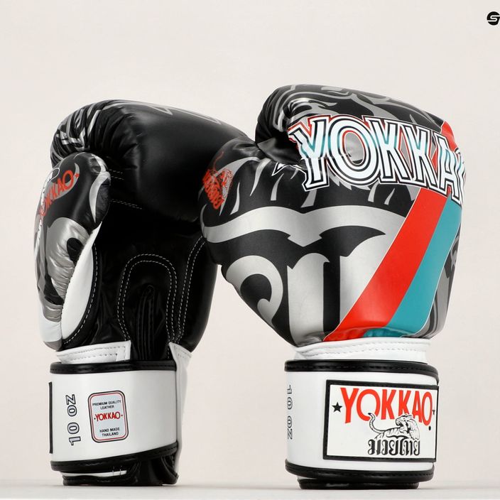 YOKKAO 90'S mănuși de box negru BYGL-90-1 8
