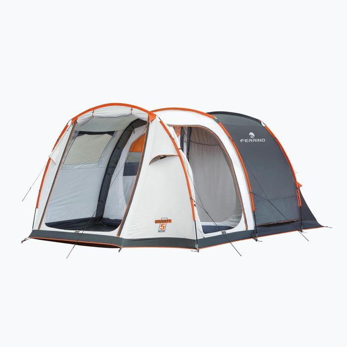 Cort de camping pentru 5-persoane Ferrino  Chanty 5 Deluxe alb 92162CWW