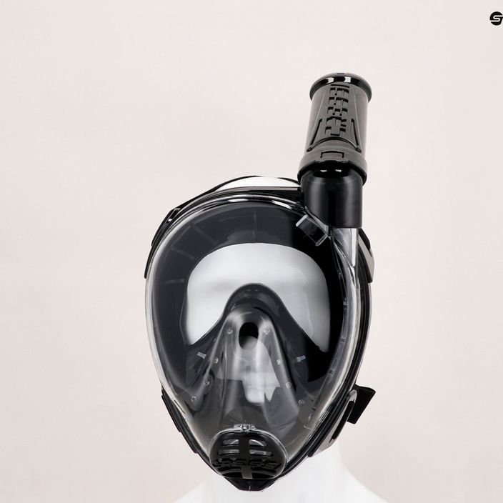 Cressi Baron Mască de față completă pentru snorkelling negru XDT02505050 4