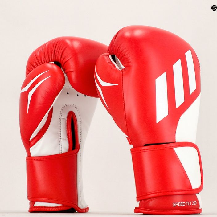 Mănuși de box adidas Speed Tilt 250, roșu, SPD250TG 7