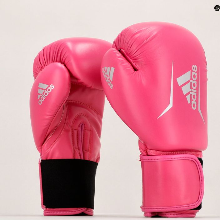 Mănuși de box adidas Speed 50, roz, ADISBG50 7