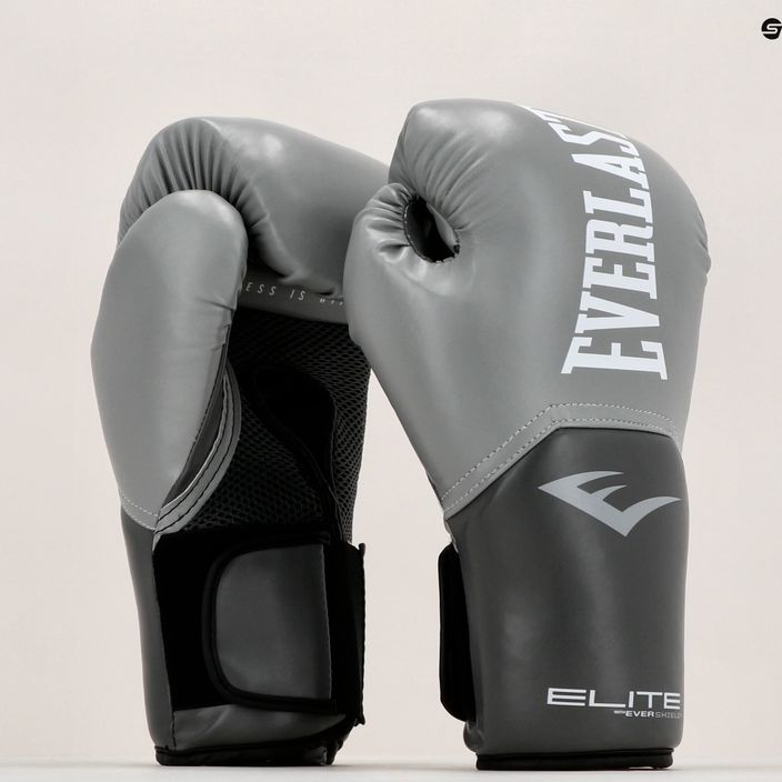 EVERLAST Pro Style Elite 2 mănuși de box gri EV2500 GREY-12 OZ. 6