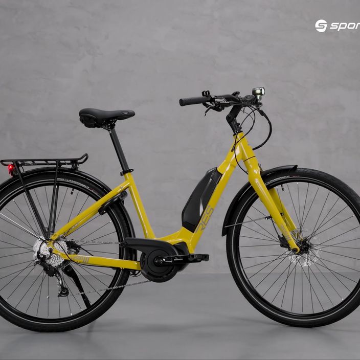 Bicicleta electrică pentru femei Ridley RES U500 U50-01Bs galben SBIU5WRID003 7