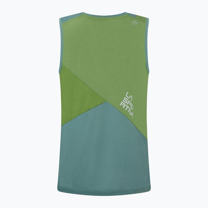 Tricou de alpinism pentru bărbați La Sportiva Crimp Tank verde N86718714 2