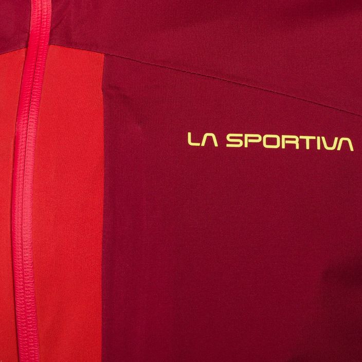 Jachetă de ploaie cu membrană roșie pentru bărbați La Sportiva Northstar Evo Shell Red L57319320 8