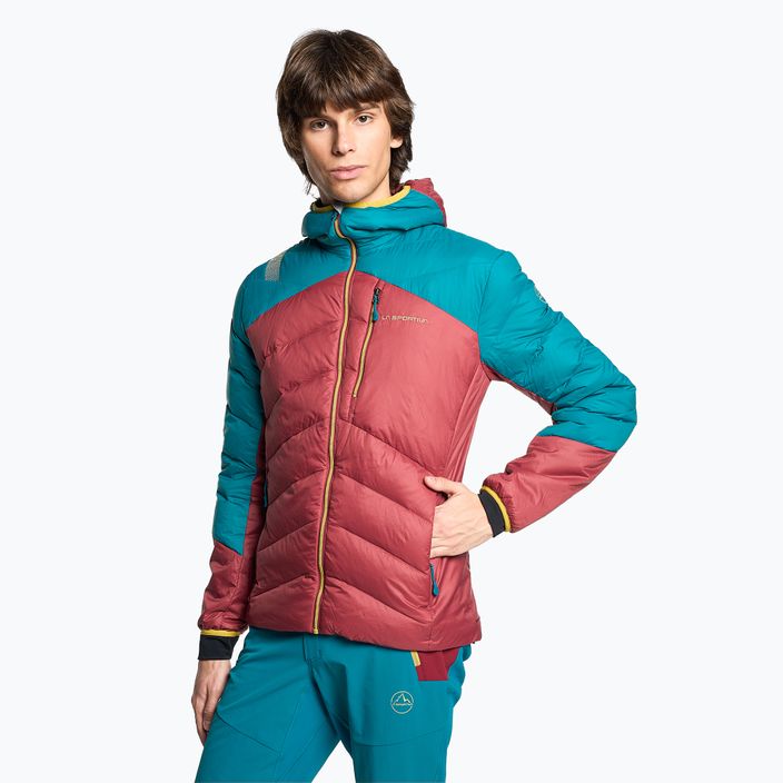 Jachetă din puf pentru bărbați La Sportiva Deimos Down roșu L51320635