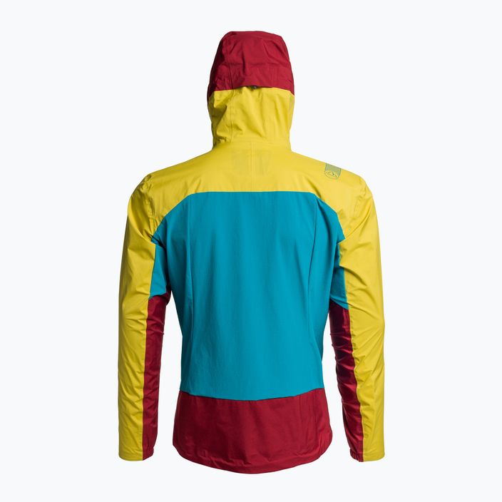 La Sportiva Crizzle EVO Shell jachetă de ploaie cu membrană pentru bărbați roșu L75320723 7