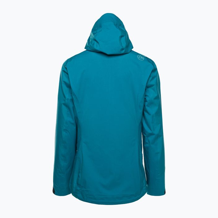 Jachetă de ploaie cu membrană La Sportiva Firestar Evo Shell pentru femei albastru M24635635 2