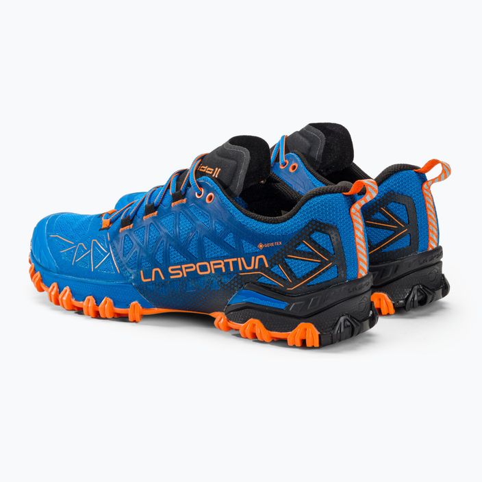 Pantofi de alergare La Sportiva Bushido II GTX albastru electric/tiger pentru bărbați 3