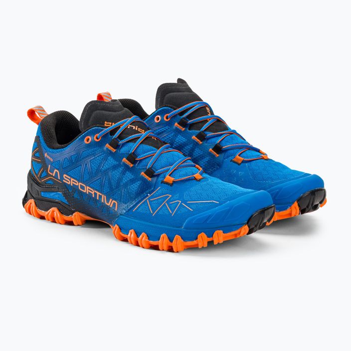 Pantofi de alergare La Sportiva Bushido II GTX albastru electric/tiger pentru bărbați 4