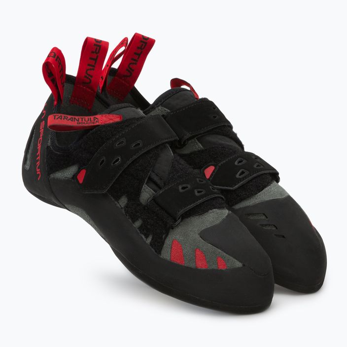 La Sportiva Tarantula Boulder pantof de alpinism pentru bărbați negru și roșu 40C917319 4