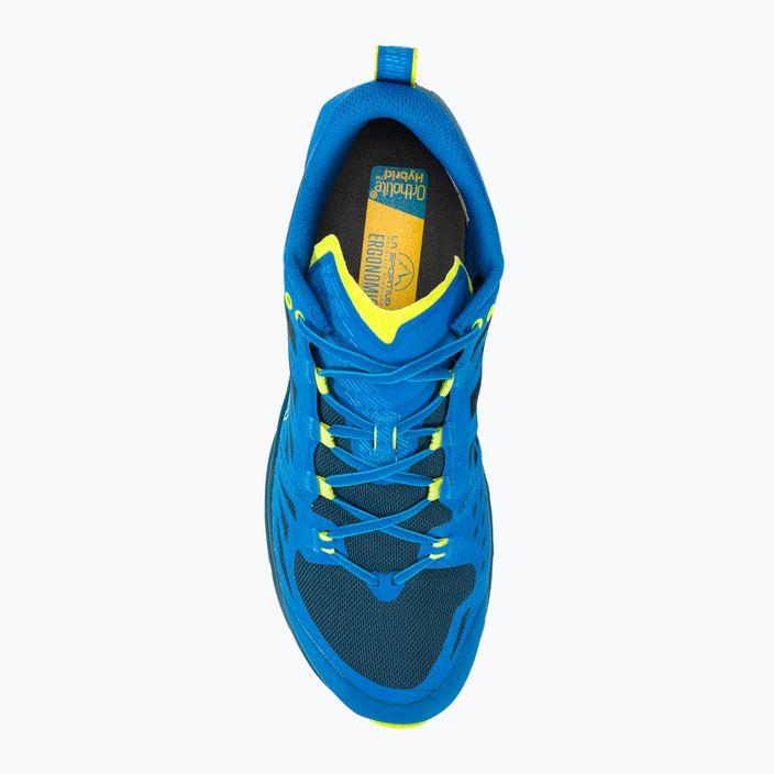 Încălțăminte de alergare pentru bărbați La Sportiva Jackal II electric blue/lime punch 6