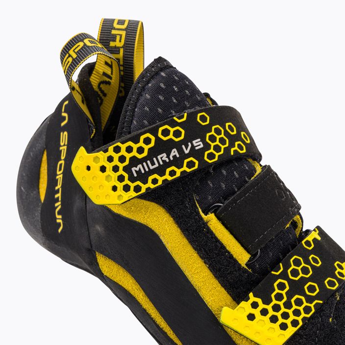 LaSportiva Miura VS pantofi de alpinism pentru bărbați negru/galben 40F999100 8