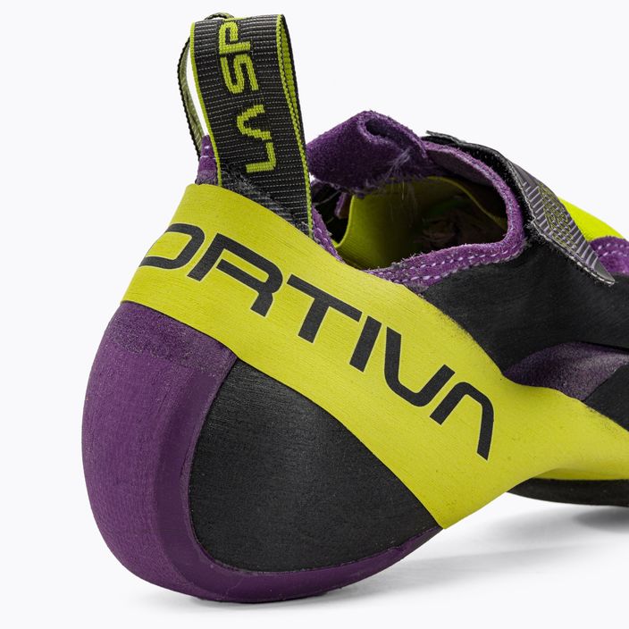 La Sportiva Python pantof de alpinism pentru bărbați negru și violet 20V500729 9