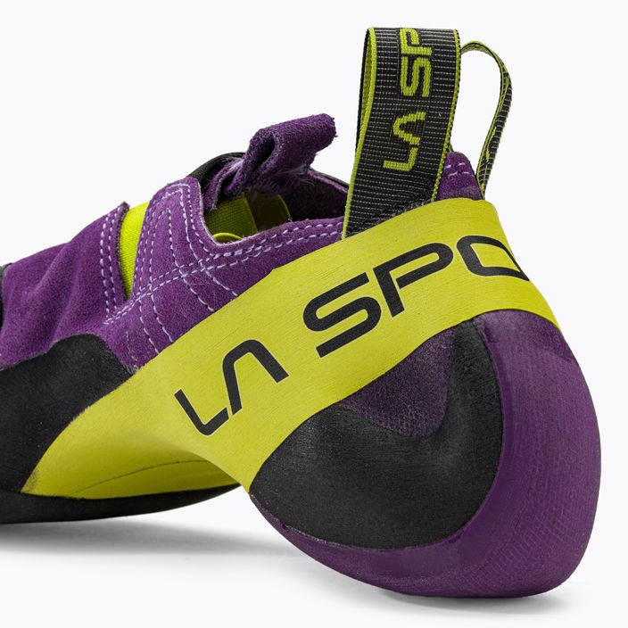 La Sportiva Python pantof de alpinism pentru bărbați negru și violet 20V500729 10