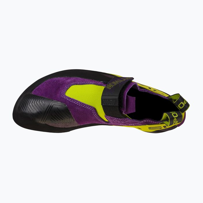 La Sportiva Python pantof de alpinism pentru bărbați negru și violet 20V500729 14