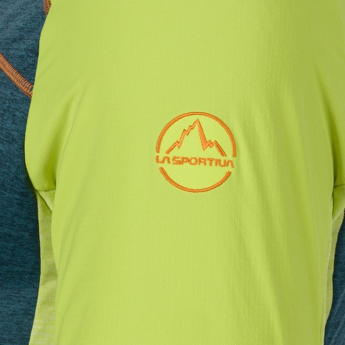 Bluză de trekking pentru bărbați LaSportiva Existence Hoody bleumarin-verde P53639729 4
