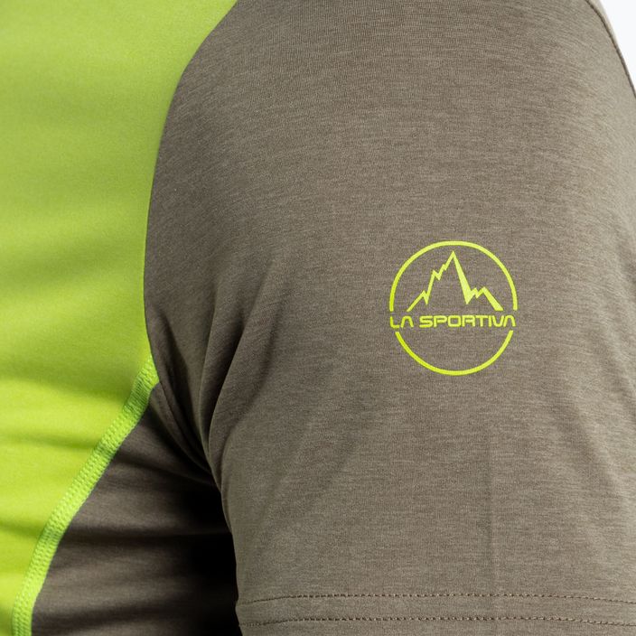 Tricou de alergare La Sportiva Tracer verde pentru bărbați P71729731 3