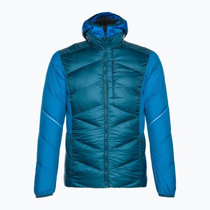 Jachetă bărbătească La Sportiva Bivouac Down pentru bărbați albastru furtună/albastru electric 8