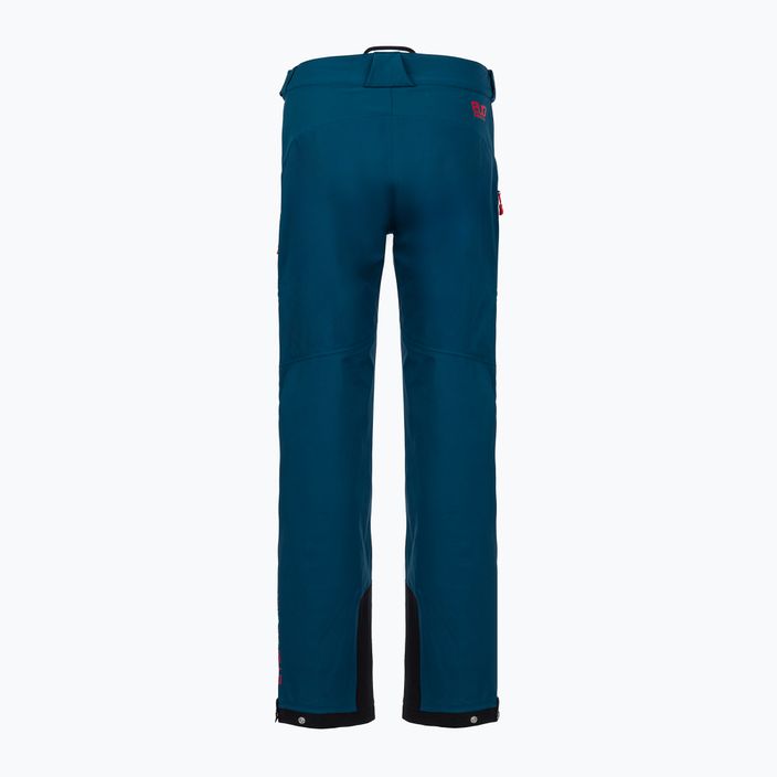 Pantaloni de drumeție La Sportiva Crizzle EVO Shell pentru femei, albastru furtună/roșii de cireșe, cu membrană, pentru drumeții La Sportiva Crizzle EVO Shell 2