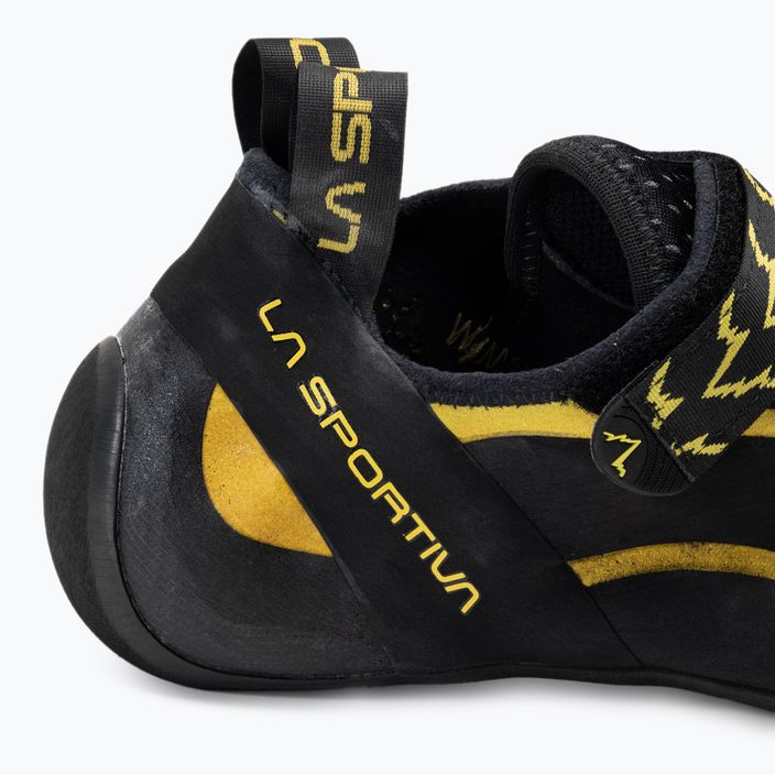La Sportiva Miura VS pantofi de alpinism pentru bărbați negru/galben 555 8