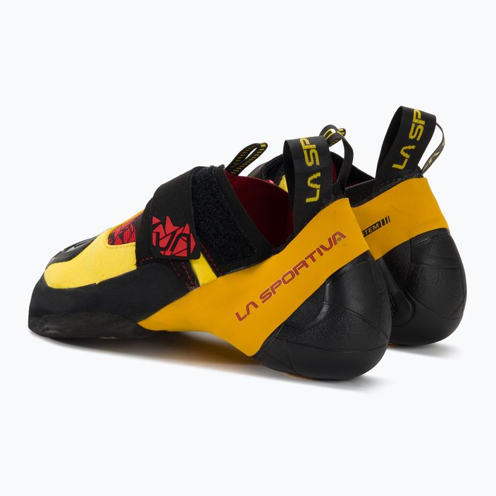 Pantof de alpinism pentru bărbați La Sportiva Skwama negru/galben 3