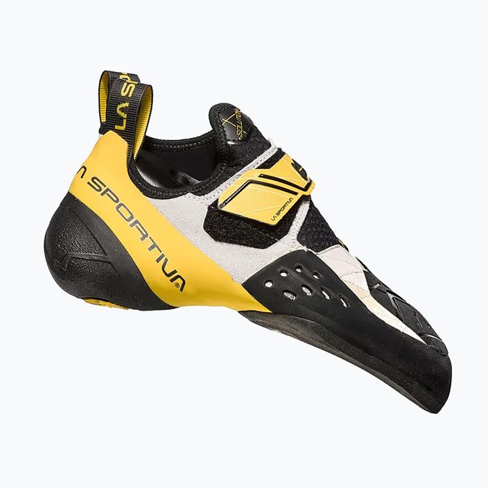 Pantofi de alpinism pentru bărbați La Sportiva Solution alb și galben 20G000100 11
