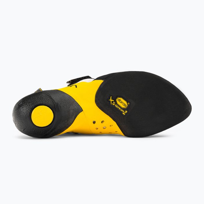 Pantofi de alpinism pentru bărbați La Sportiva Solution alb și galben 20G000100 5