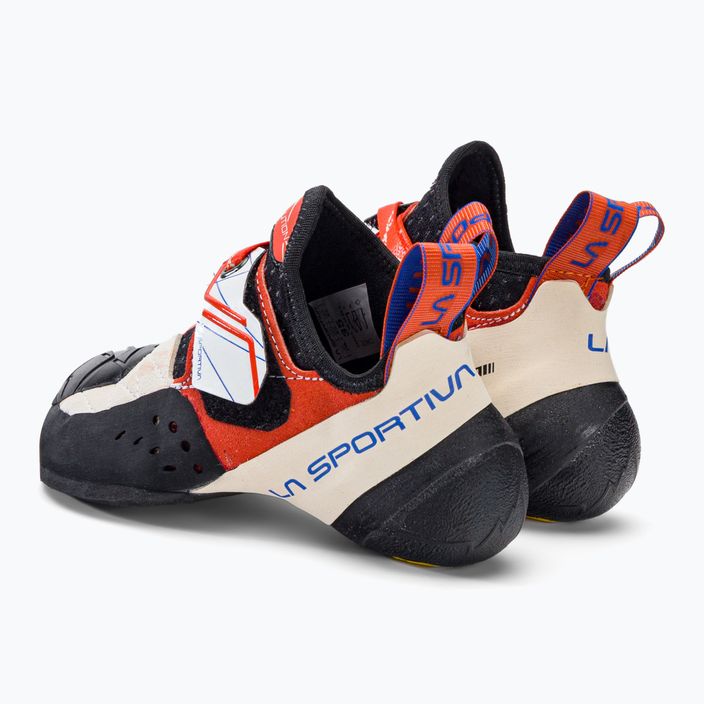 Pantof de alpinism pentru bărbați La Sportiva Solution alb-portocaliu 20H000203 3