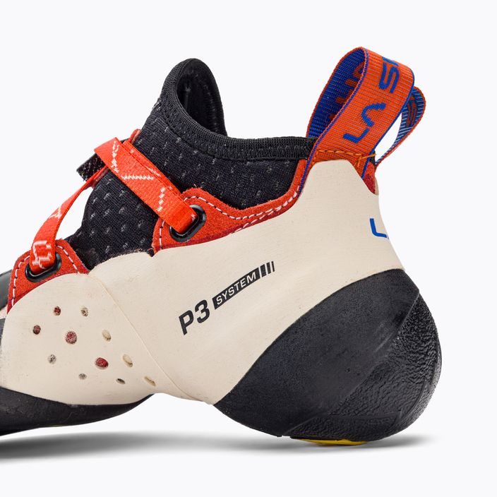 Pantof de alpinism pentru bărbați La Sportiva Solution alb-portocaliu 20H000203 9