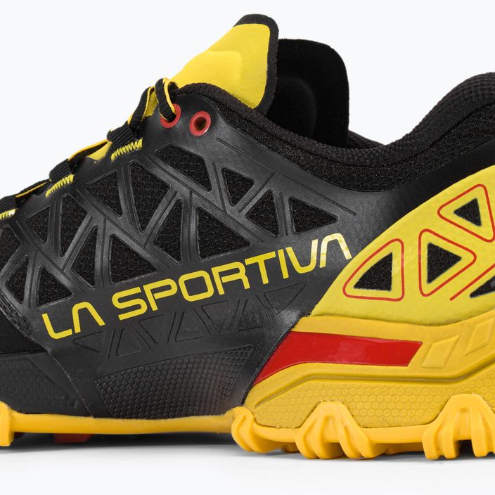 La Sportiva Bushido II pantofi de alergare pentru bărbați negru/galben 36S999100 10