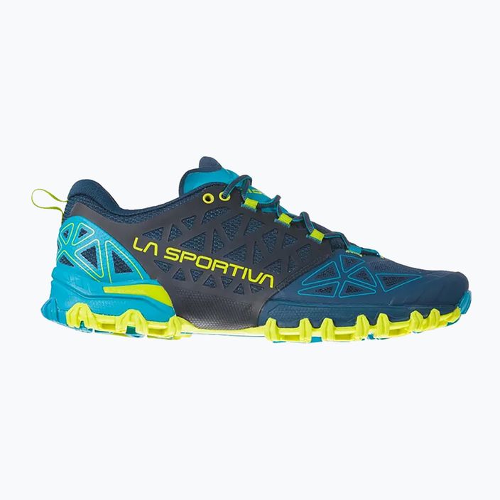 Pantofi de alergare La Sportiva Bushido II albastru/galben pentru bărbați 36S618705 12