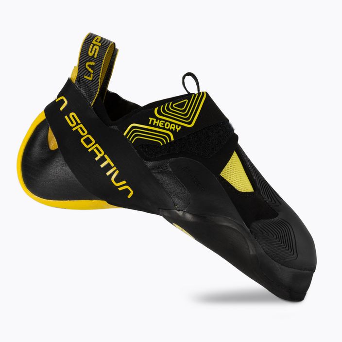 La Sportiva Theory pantof de alpinism pentru bărbați negru și galben 20W999100_38 2