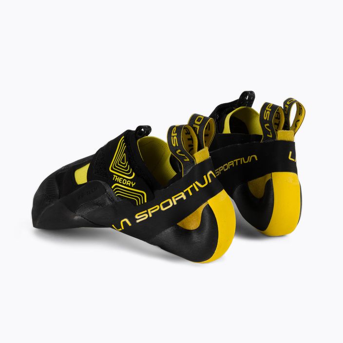 La Sportiva Theory pantof de alpinism pentru bărbați negru și galben 20W999100_38 3